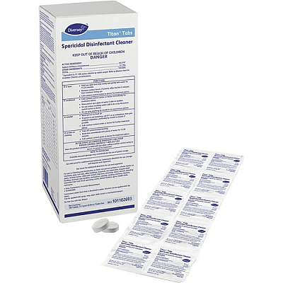 Diversey Titan Tabs Sporicidal Disinfectant (101102693)