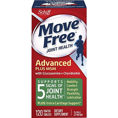 Reckitt Benckiser Move Free Advanced+ MSM Tablets (97008)