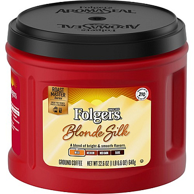 Folgers Blond Silk Ground Coffee Ground (20433)