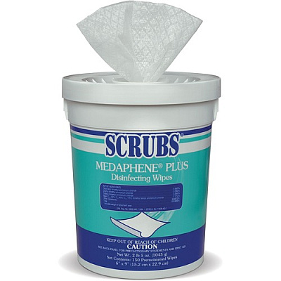 SCRUBS Medaphene Plus Disinfecting Wipes (96315)