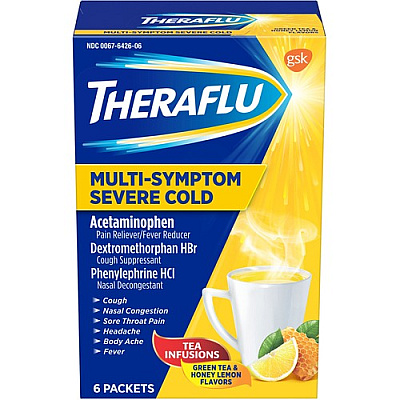 Theraflu Multi-Sympton Severe Cold & Cough Medicine (91706)