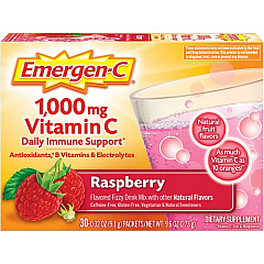 Emergen-C Raspberry Vitamin C Drink Mix (30201)