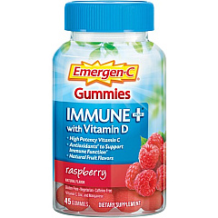 Emergen-C Immune+ Raspberry Gummies (10047)