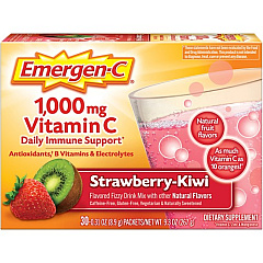 Emergen-C Strawberry-Kiwi Vitamin C Drink Mix (30319)
