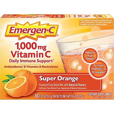 Emergen-C Super Orange Vitamin C Drink Mix (30203)