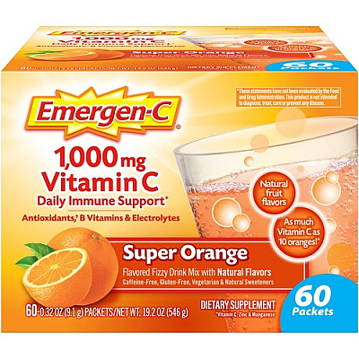 Emergen-C Super Orange Vitamin C Drink Mix (30213)