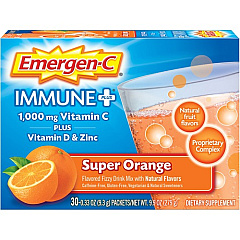 Emergen-C Immune+ Super Orange Powder Drink Mix (00042)