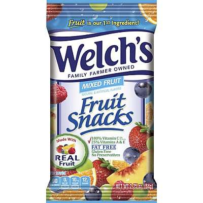 Welch's Mixed Fruit Snacks (2898)