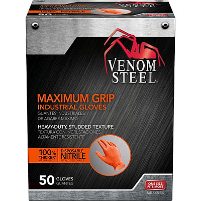 Venom Maximum Grip Nitrile Gloves (VEN6085)
