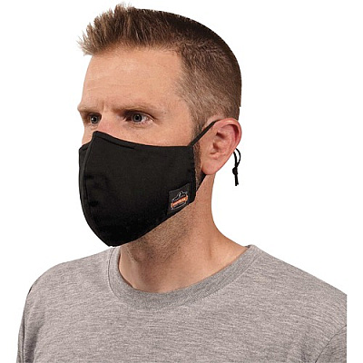 ergodyne 8800 Contoured Face Cover Mask 3-Pack (48802)
