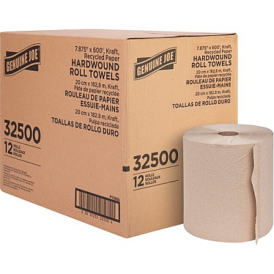 Genuine Joe Embossed Hardwound Roll Towels (32500)