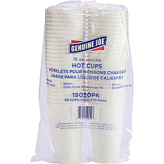 Genuine Joe 16 oz Disposable Hot Cups (19050)