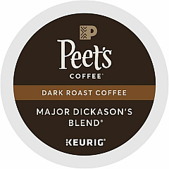 Peet's Coffee K-Cup Major Dickason's Blend Coffee (2403)