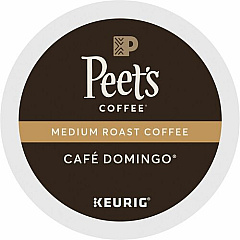 Peet's Coffee K-Cup Cafe Domingo Coffee (2404)