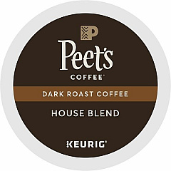 Peet's Coffee K-Cup House Blend Coffee (2410)
