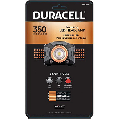 Duracell Focusing Beam LED Headlamp (7180DH350)