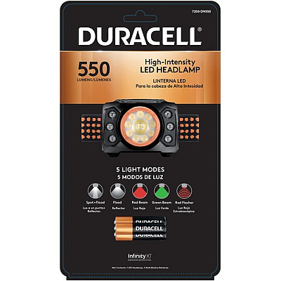Duracell High Intensity LED Headlamp (7203DH550)