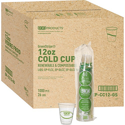 Eco-Products GreenStripe Cold Cups (EPCC12GSPCT)