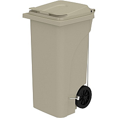 Safco 32 Gallon Plastic Step-On Receptacle (9926TN)