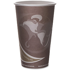 Eco-Products Evolution World PCF Hot Cups (EPBRHC16E)