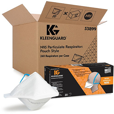 Kleenguard N95 Pouch Respirator (53899CT)
