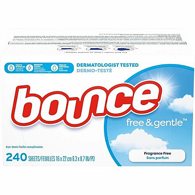 Bounce Free & Gentle Dryer Sheets (55312)