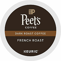 Peet's Coffee K-Cup French Roast Coffee (2405)