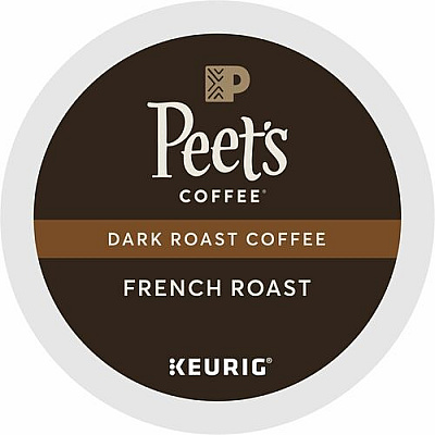 Peet's Coffee K-Cup French Roast Coffee (2405)