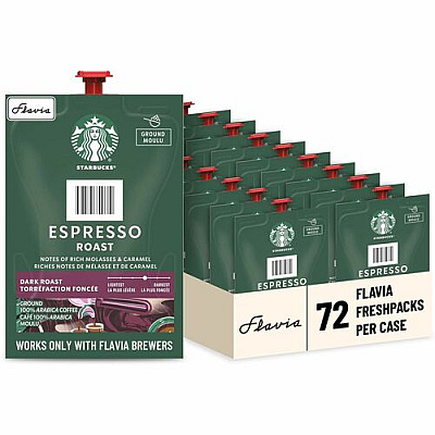 FLAVIA Freshpack Starbucks Espresso Roast Freshpack (48041)