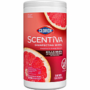 Clorox Scentiva Wipes, Bleach Free Cleaning Wipes (60036)