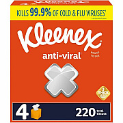 Kleenex Anti-viral Facial Tissue (54506CT)
