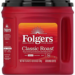 Folgers Ground Classic Roast Coffee (30407)