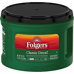 Folgers Ground Classic Decaf Coffee (30406)