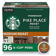 Starbucks K-Cup Pike Place Roast Coffee (12434812CT)