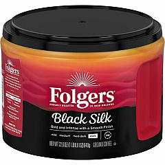 Folgers Ground Black Silk Coffee (30439)