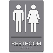 Headline Signs ADA RESTROOM/Image Sign (4812)