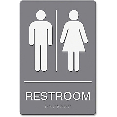 Headline Signs ADA RESTROOM/Image Sign (4812)