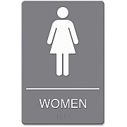 Headline Signs ADA WOMEN Restroom Sign (4816)