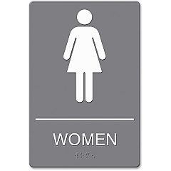 Headline Signs ADA WOMEN Restroom Sign (4816)