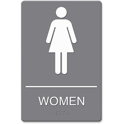 Headline Signs ADA WOMEN Restroom Sign (4816)