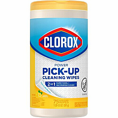 Clorox Power Pick-Up Cleaning Wipes (32578)