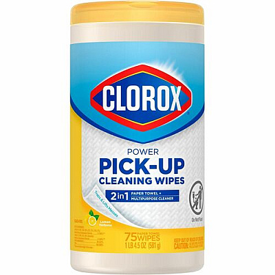 Clorox Power Pick-Up Cleaning Wipes (32578)
