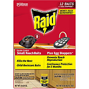Raid Double Control Small Roach Baits (334861)