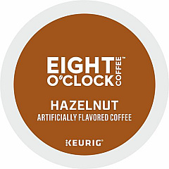 Eight O'Clock K-Cup Hazelnut Coffee (0633)