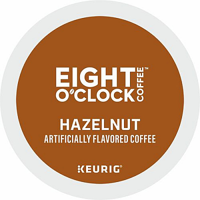Eight O'Clock K-Cup Hazelnut Coffee (0633)