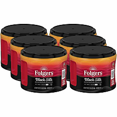 Folgers Ground Black Silk Coffee (30439CT)