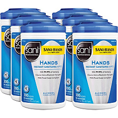 PDI Hands Instant Sanitizing Wipes (P92084CT)