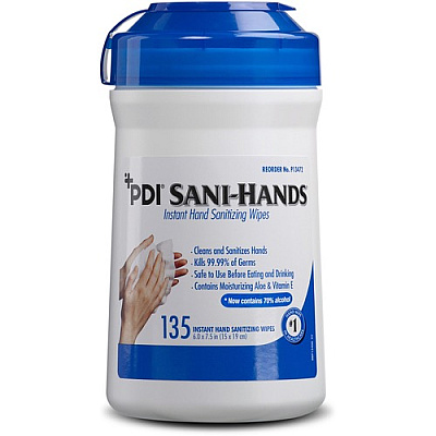 PDI Sani-Hands Instant Hand Sanitizing Wipes (P13472CT)