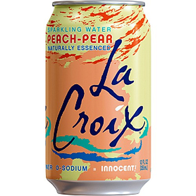 LaCroix Peach-Pear Flavored Sparkling Water (40102)