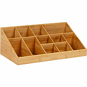 Mind Reader Bali 11-Compartment Bamboo Organizer (COMORGBM)